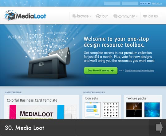 30 Media Loot